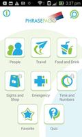 Learn Serbian Phrasebook Plakat