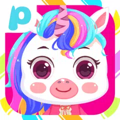 Pony Hair Salon-Take care of baby fun kids games APK Herunterladen