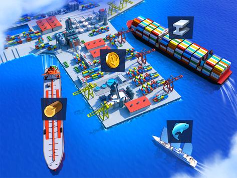 Sea Port: Ship Transport Tycoon & Business Game screenshot 10