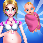 Pregnant Mommy Newborn Care icon