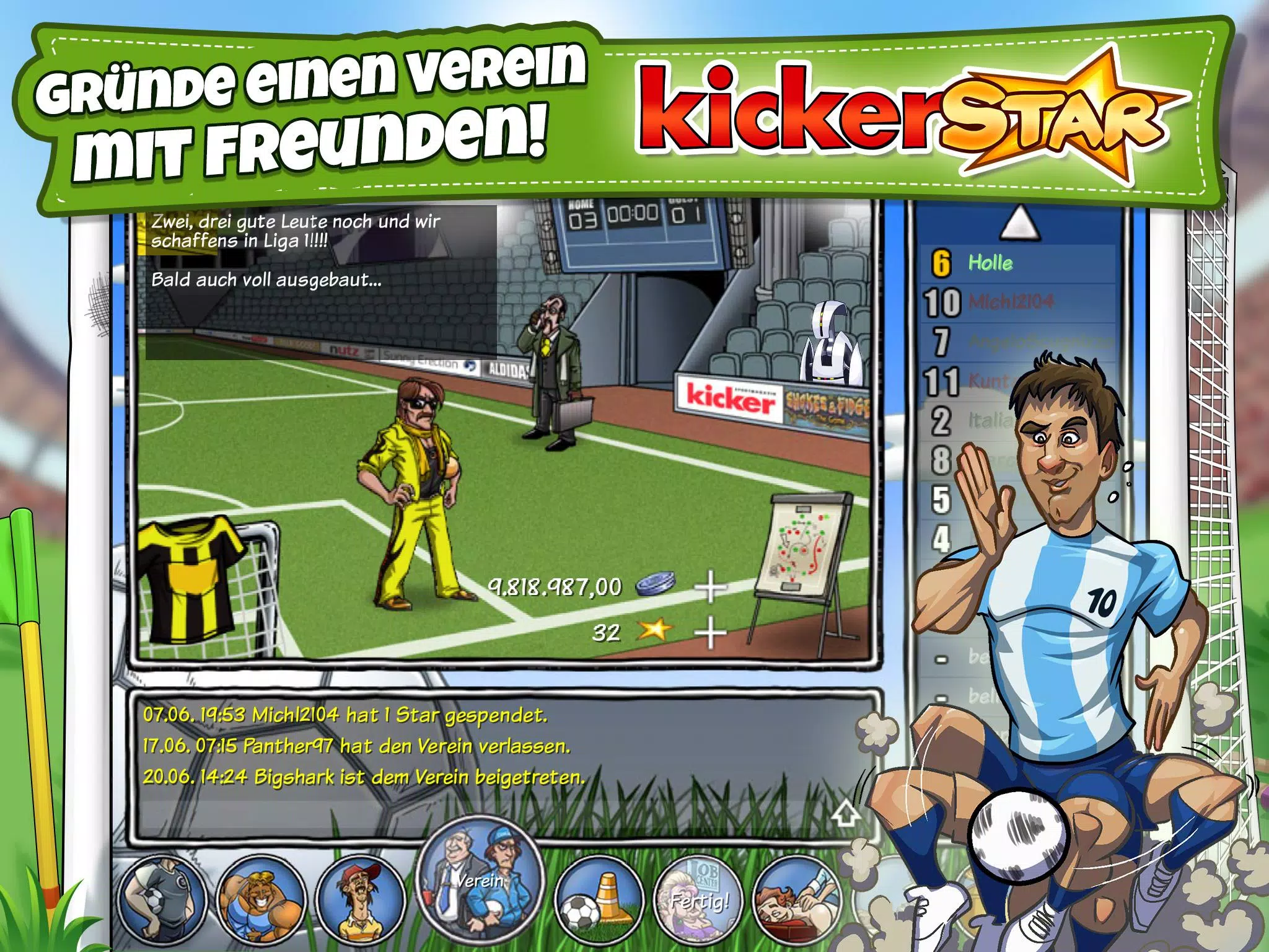 SoccerStar Android Game APK (air.com.playagames.soccerstar) by