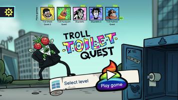 Troll Toilet Quest पोस्टर