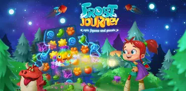 Frost Journey: бесплатная головоломка 3 в ряд