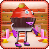 3D Shooting Game Cupcake Shoot icon