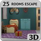 3D Escape Games-Midnight Room آئیکن