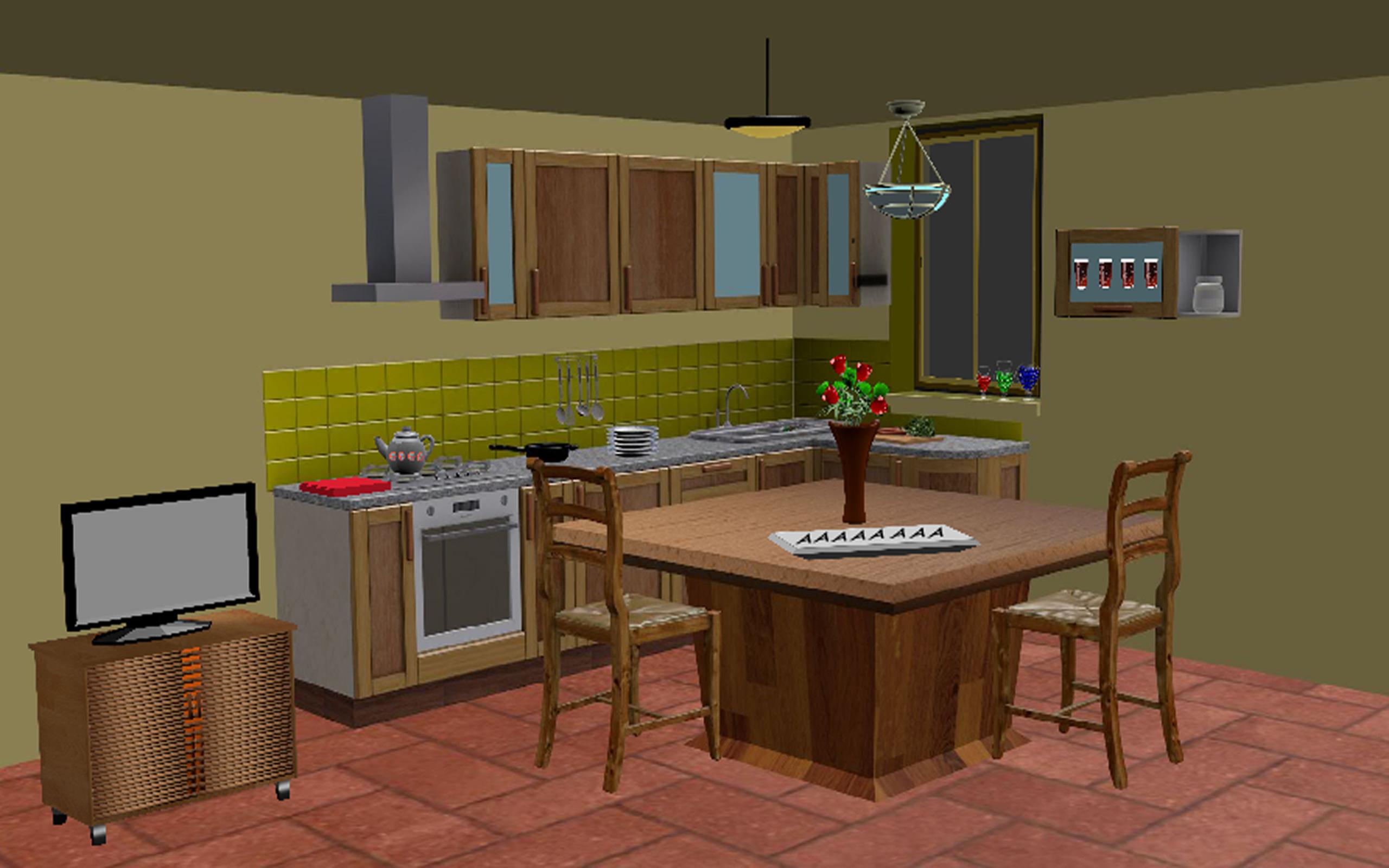 3d escape games. Кухня комната 2d. 2d кухня. 2д кухня для игры. Кухня головоломки.