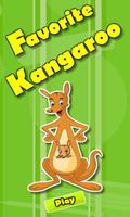 Kangaroo Memory Game Affiche