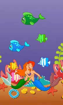 Screenshot 2 for Kissing Game-Mermaid Love Fun