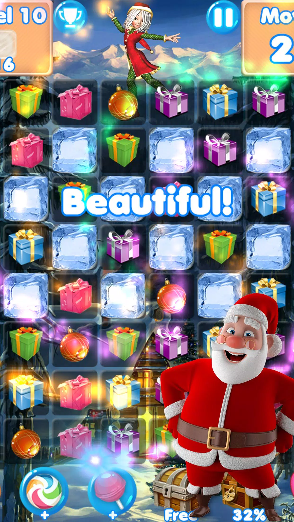 Download do APK de Natal Papai Noel Corredor Jogo para Android