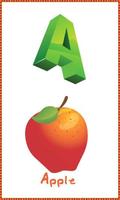 Learning English Alphabets Poster