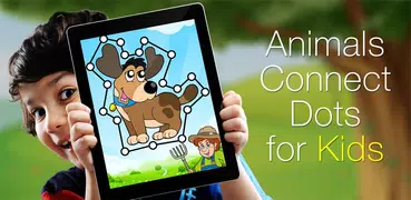 Animais - conecte pontos, para crianças