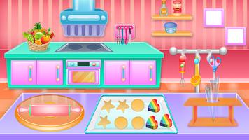 Colorful Cookies Cooking Affiche