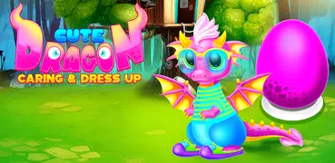 Cute Dragon Caring and Dressup