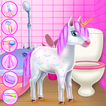Cute Unicorn Caring & Dressup ไอคอน