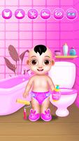 Baby Boy Caring Animal Dresses Cartaz