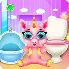 Baby Unicorns Caring & Dressup иконка