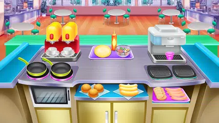 Fast Food Cooking & Serving APK 下載