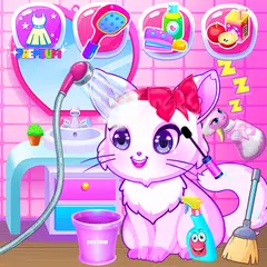 Baixar My Sweet Kitty Groom and Care APK