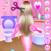 Princess Mermaid At Hair Salon ไอคอน