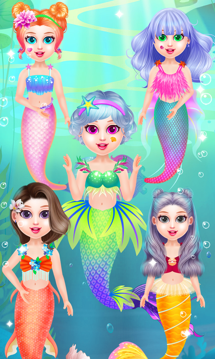 Princess Mermaid At Hair Salon screenshot 13