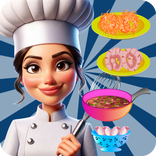 ragazze cottura piatto