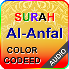 Surah Al-Anfal  with Audio icône