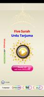 Five Surah Urdu Tarjuma poster