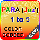 Para 1 to 5 with Audio icon