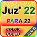 Color coded Para 22 with Audio APK
