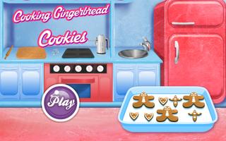 Cooking Gingerbread Cookies plakat