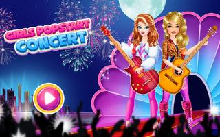 Girls Popstar Concert-poster