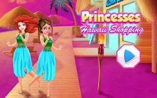 Princesses Hawaii Shopping الملصق