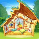 Bloomberry Match-3. Häus bauen APK
