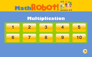 Math Robot Plakat