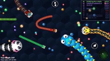 Popular Snake Wars vs Worm screenshot 1