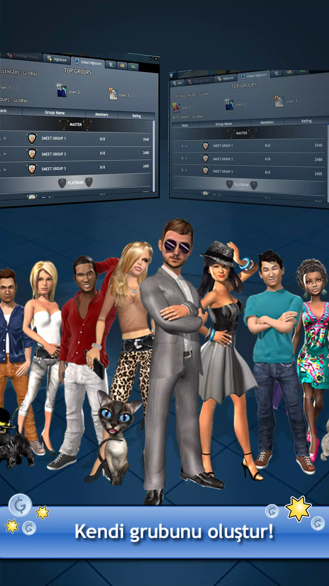 emekspor ekşi Smeet 3D Sosyal Sohbet Oyunu APK