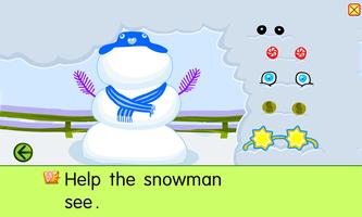 Starfall Snowman اسکرین شاٹ 1