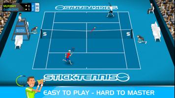 Stick Tennis الملصق