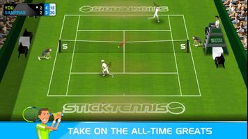 Stick Tennis تصوير الشاشة 1