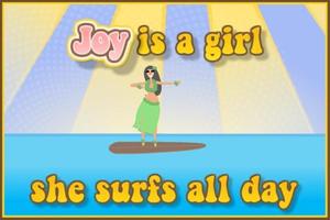 Joy, a children's book Affiche