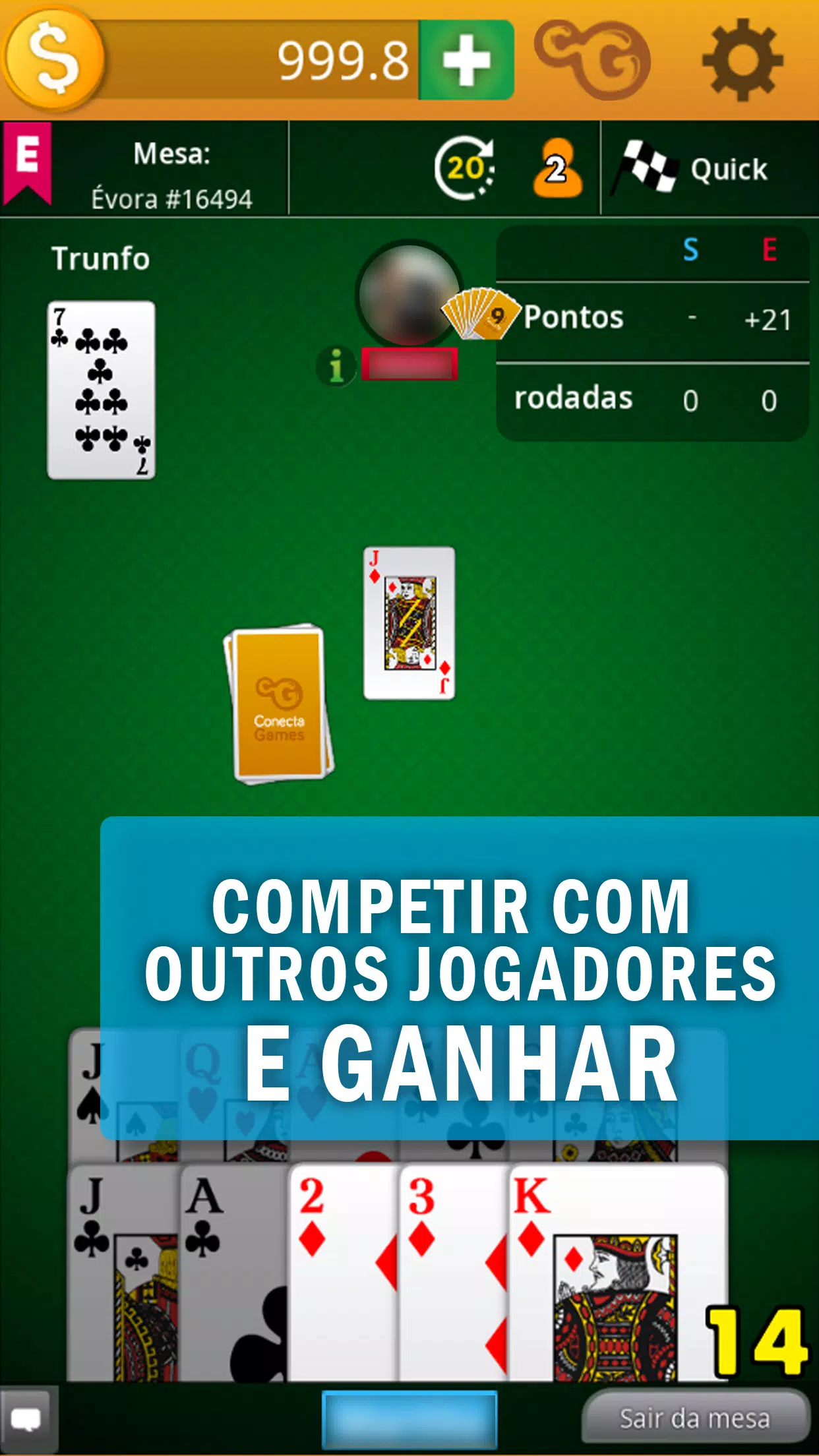 Sueca Online - Jogo de Cartas - Baixar APK para Android