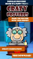 Crazy Proverbs الملصق