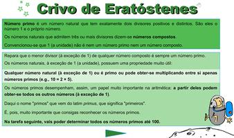 Crivo de Eratóstenes Poster