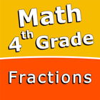 Fractions - 4th grade Math biểu tượng