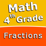 Fractions - 4th grade Math biểu tượng