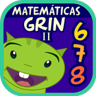 Matemáticas con Grin II 678 icono