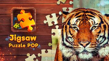 Jigsaw Puzzle Pop Affiche