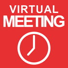 Webinaire Virtual Meeting icône