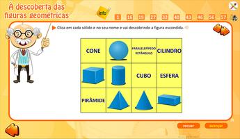 2 Schermata À descoberta das figuras geométricas