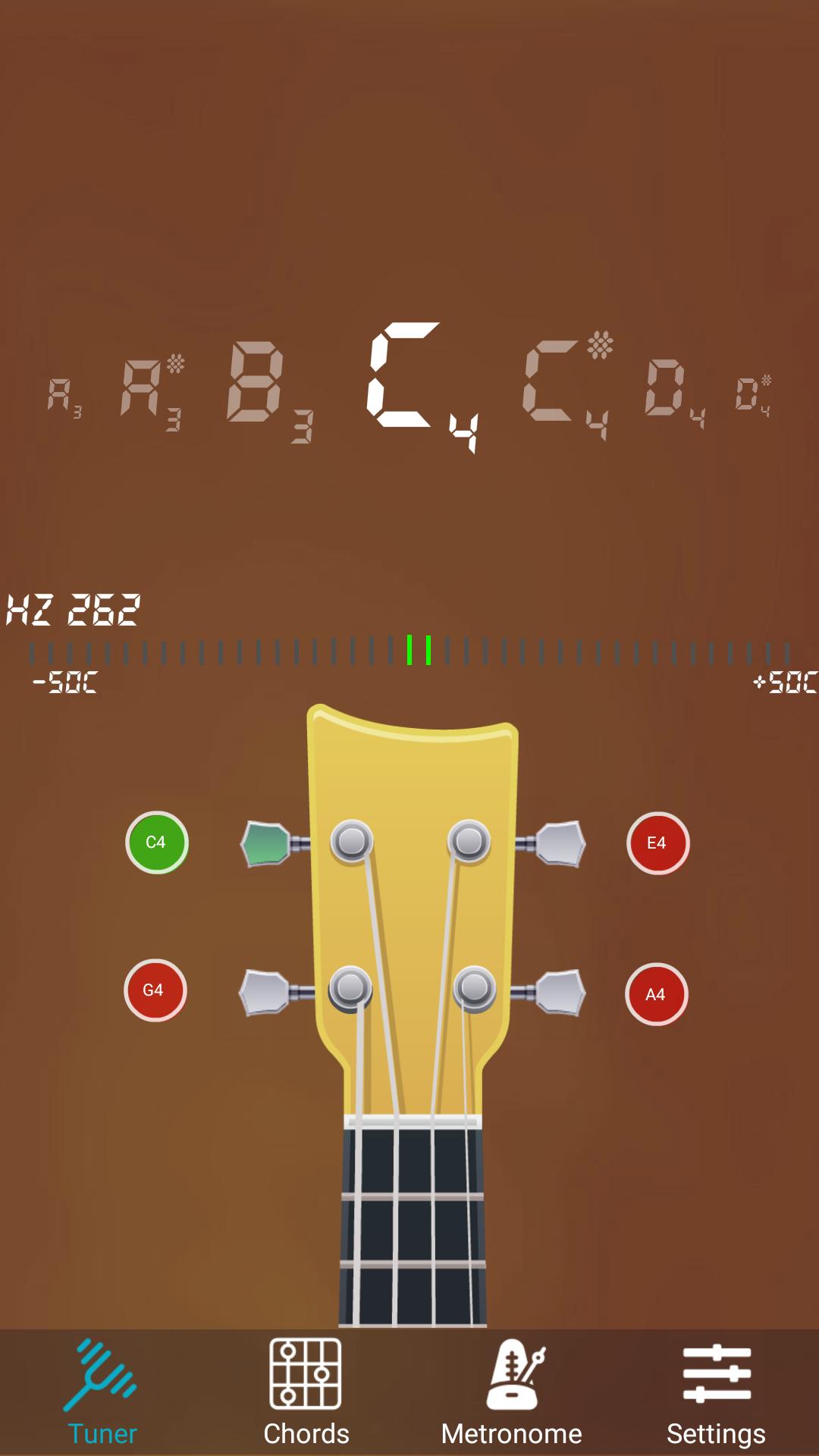 Android용 Ukulele Tuner - Free Tune, сhords - APK 다운로드